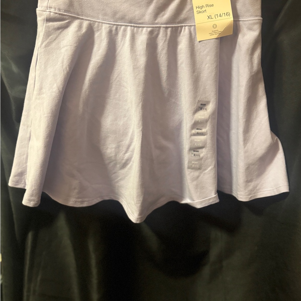 🌻 Girl’s SO Lavender Skort - Picture 2 of 3